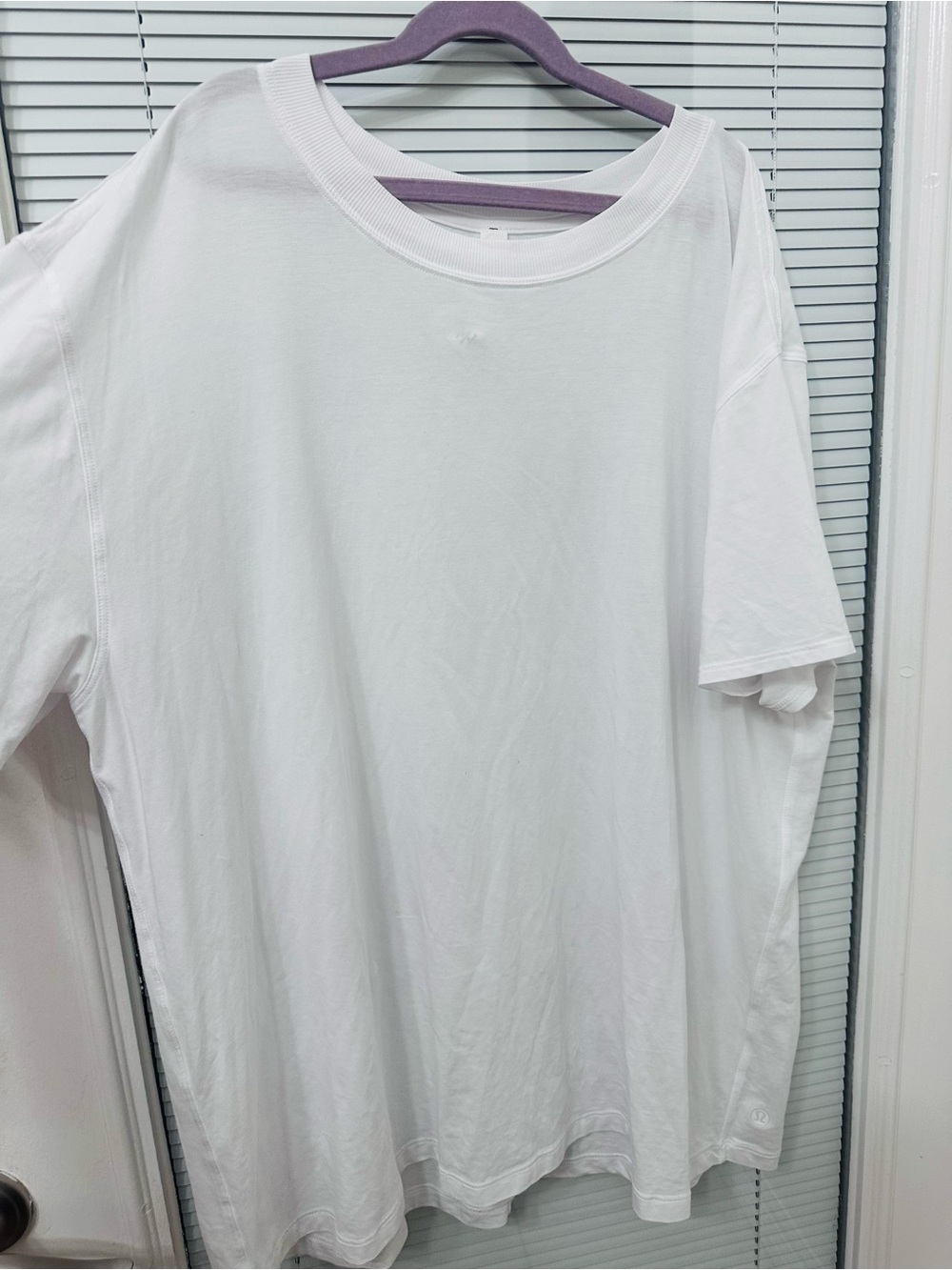lululemon athletica White Short Sleeve Crew T-Shirt